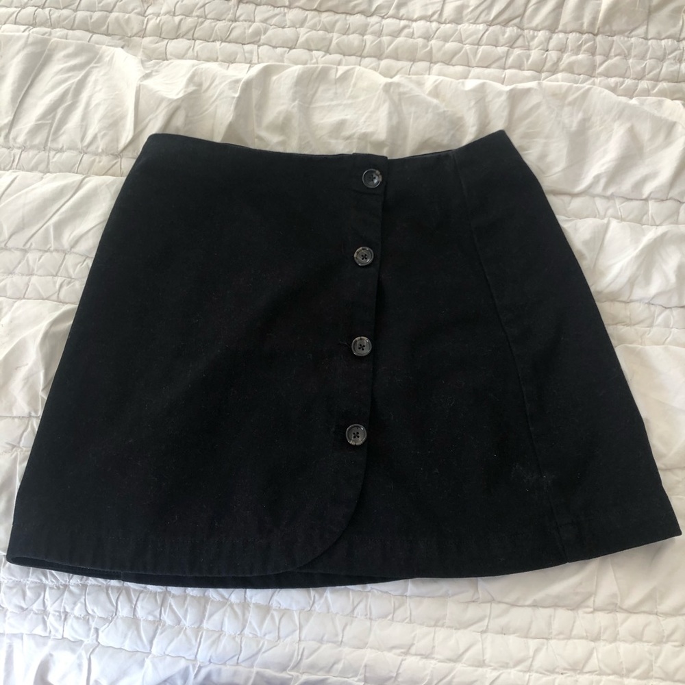 Urban Outfitters Button Down Mini Skirt